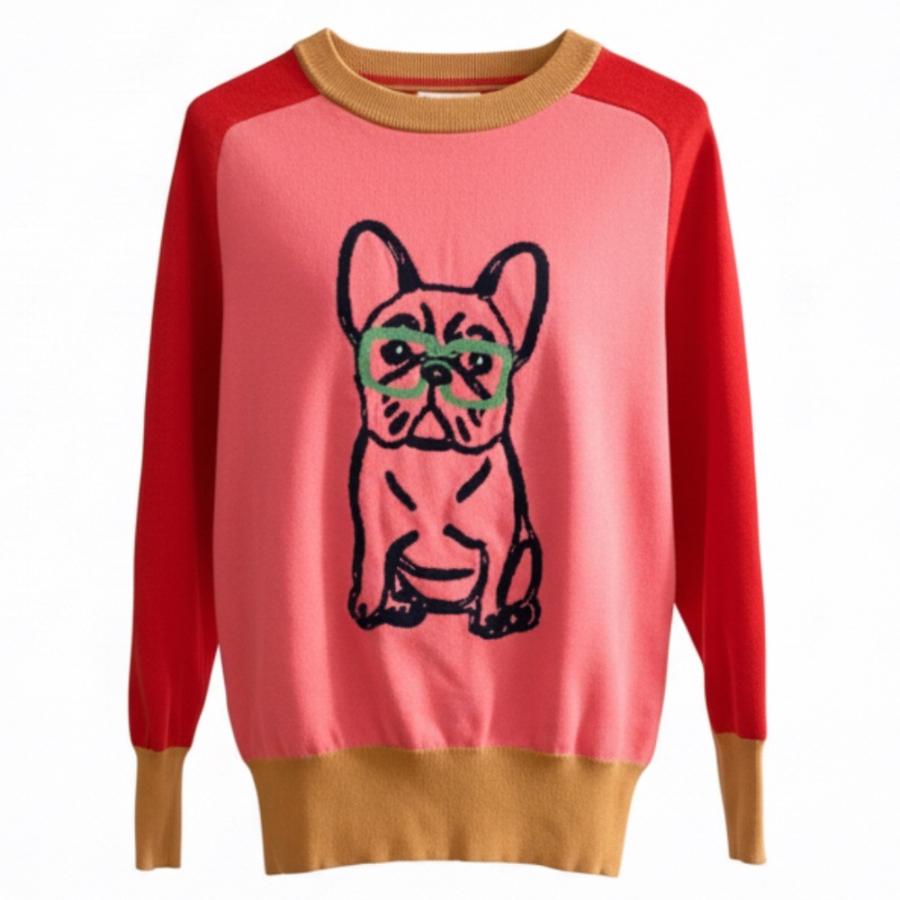 Oxknit French Bulldog Sweater - Sz XXL